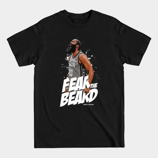 Discover James Harden The Beard - James Harden Brooklyn Nets - T-Shirt