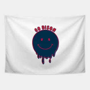 Howard university dripping smiley Tapestry