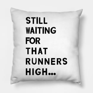 Funny Running Quotes Pillow