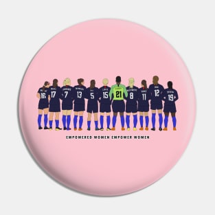 USWNT US Womens Soccer Team Pin