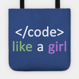 Coding Girl Tote