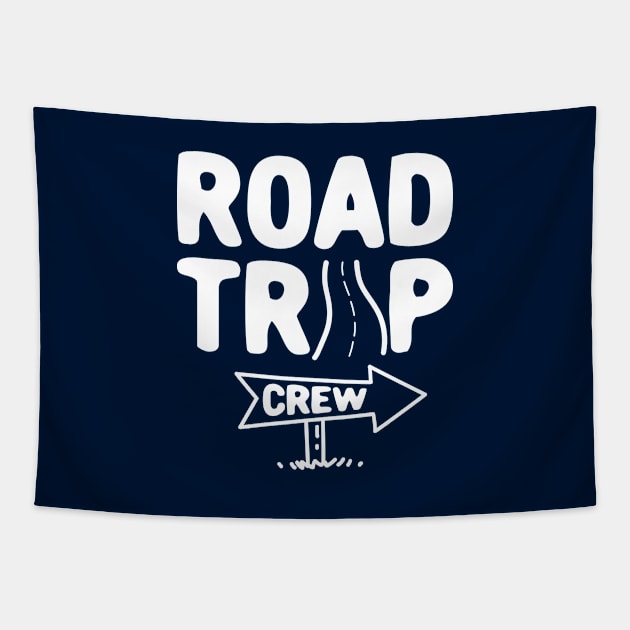 Road Trip Crew Summer Vacation Tapestry by Bricke