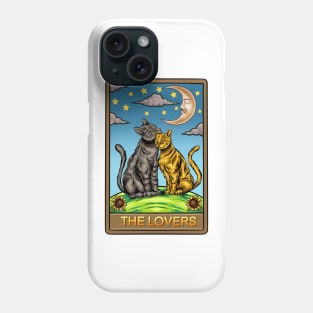 The lovers tarot carde Phone Case