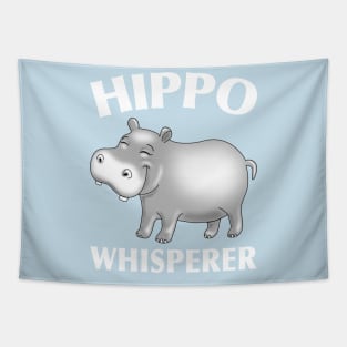 Hippo Whisperer Tapestry