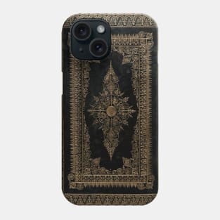 Elizabethan Style Gilded Book Cover Design Phone Case