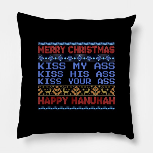 Clarks christmas says! Pillow by HANASUISI