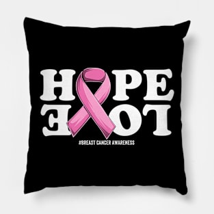 breast Cancer Support | Pink Ribbon Squad Support breast Cancer awareness Pillow