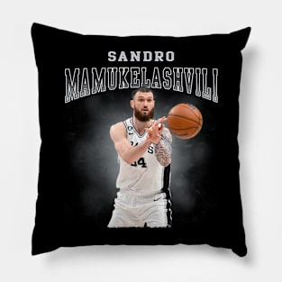 Sandro Mamukelashvili Pillow