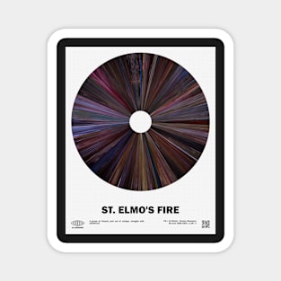 minimal_St. Elmo's Fire Warp Movie Magnet