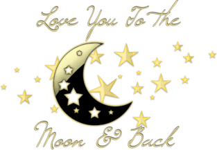 Love You To The Moon Magnet