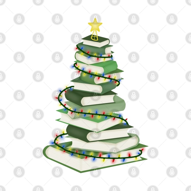 Bookmas tree (christmas) by Becky-Marie