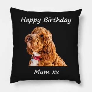Happy Birthday Mum XX Pillow