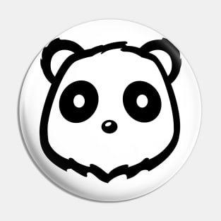 Panda Head Pin