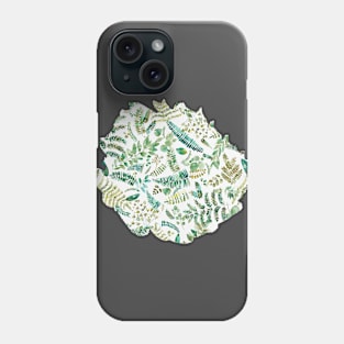 Botanical Ferns and Plants Green Phone Case