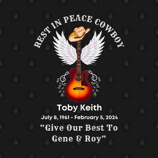 Toby Keith Tribute Memorial by TeesForThee