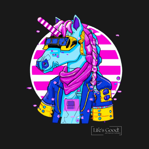 horse ciberpunk by Arte&CulturaMX