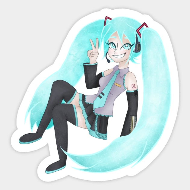 Hatsune Miku - Hatsune Miku - Sticker