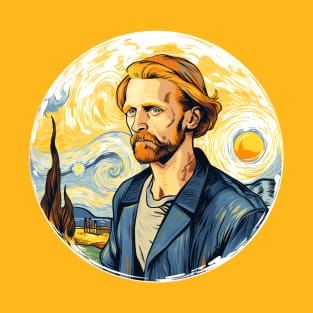 Van Gogh Portrait T-Shirt