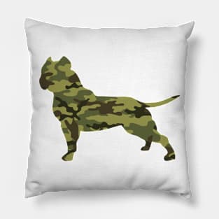 American bully army camouflage Pillow