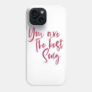 Quotes cute music romantic love Phone Case