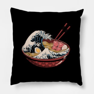 Great Ramen Wave Pillow