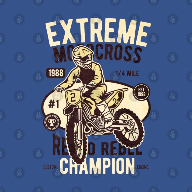 Extreme Motocross champion by Tempe Gaul