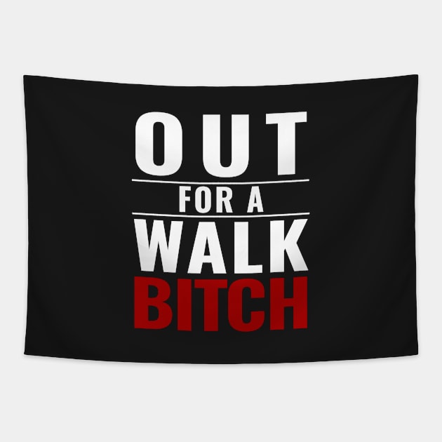 Out for A Walk Tapestry by fanartdesigns