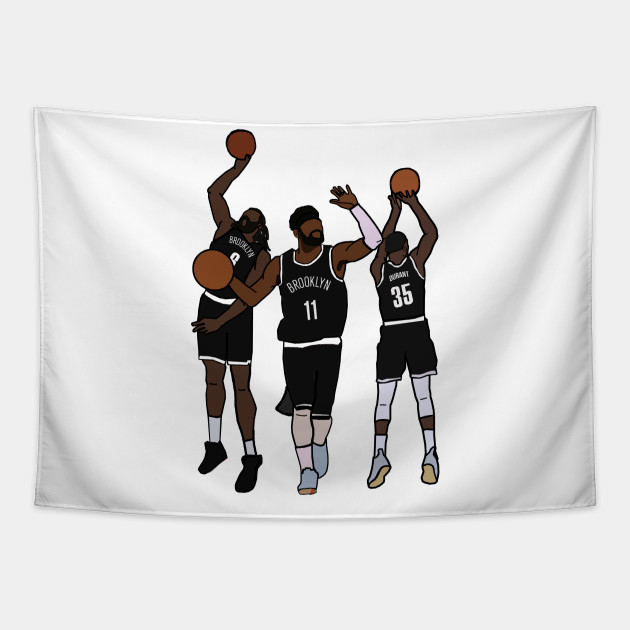 Brooklyn Nets Nba Tapestry TeePublic