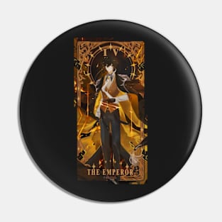 Genshin Impact - Zhongli - Portrait Name Card Pin