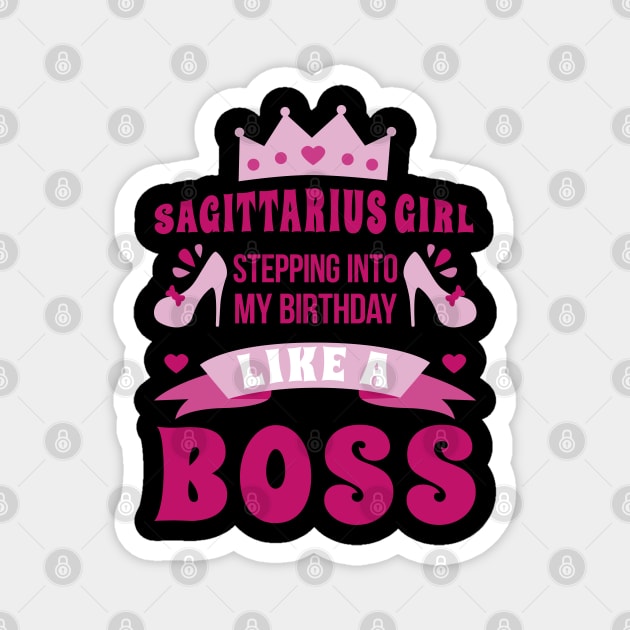 Sagittarius Queen's Birthday Magnet by Life2LiveDesign