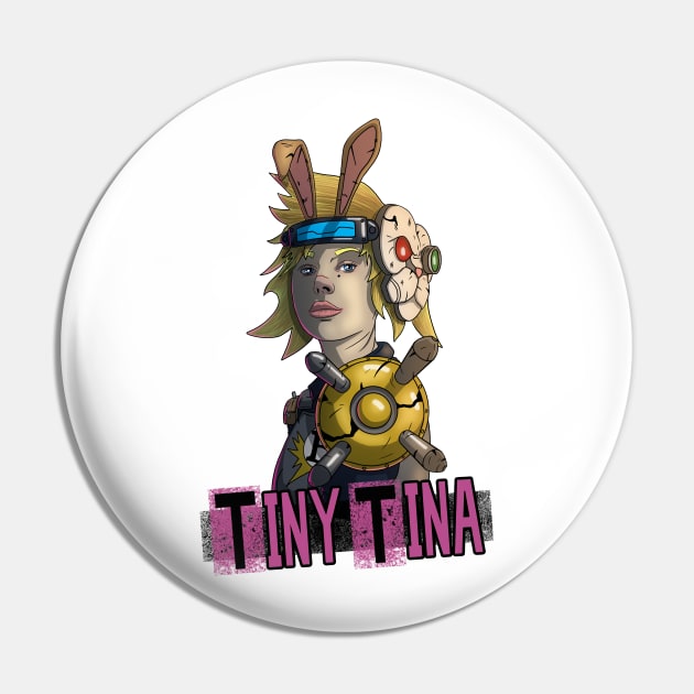 Grown Up Tiny Tina Pin by Art of Arklin