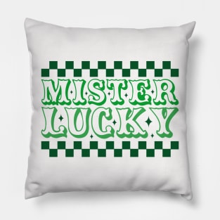 Mister Lucky Pillow