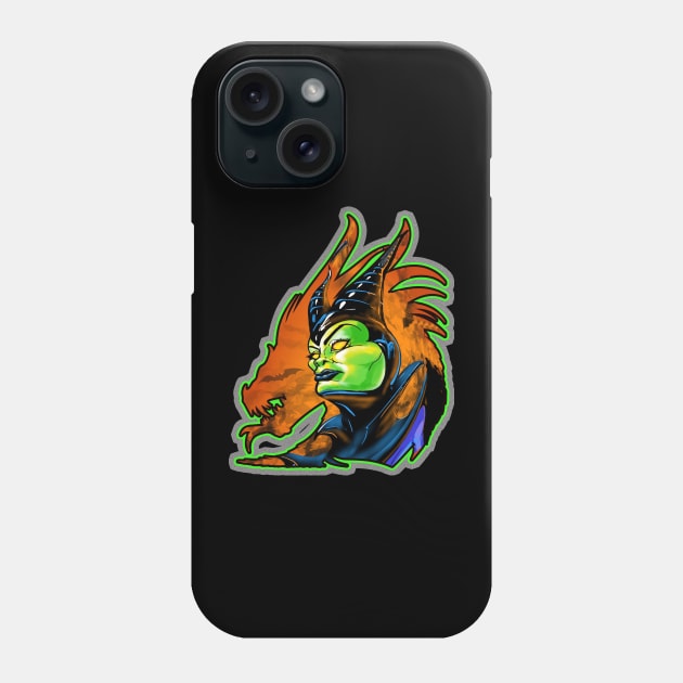 Dragon Queen Phone Case by Biomek