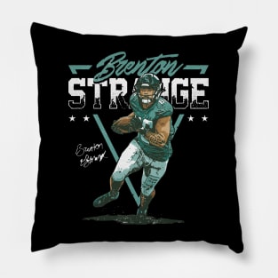 Brenton Strange Jacksonville Triangle Name Pillow