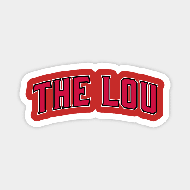 St. Louis 'The Lou' Pride Baseball Fan Shirt – Perfect for Missouri Sports Enthusiasts Magnet by CC0hort