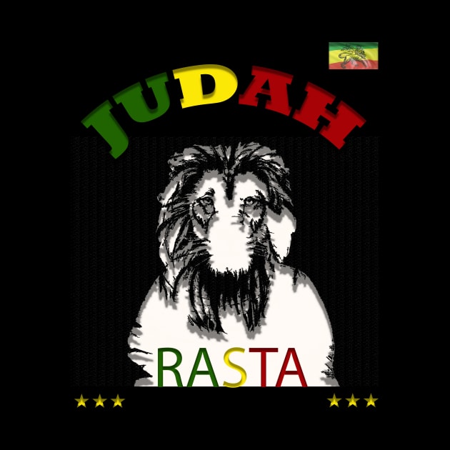 Judah Lion Rasta, Reggae Ethiopian Rastafari Jamaican by alzo