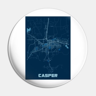 Casper - United States Peace City Map Pin