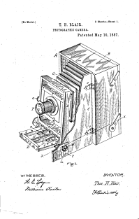 Camera patent drawing Magnet