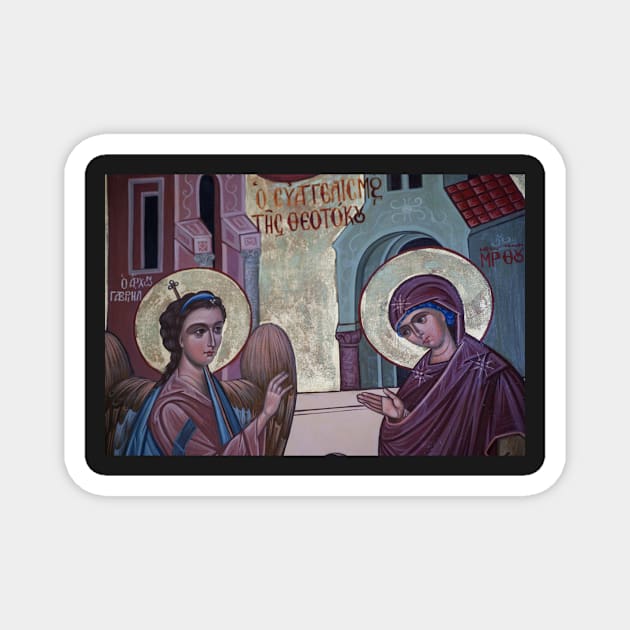 Orthodox Annunciation Magnet by Bobbex