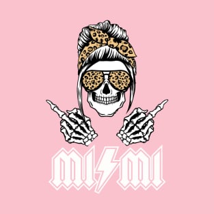 Skull Mom AC/DC-Mimi T-Shirt