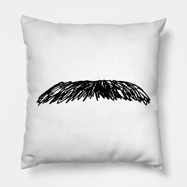 Moustache Pillow by SWON Design