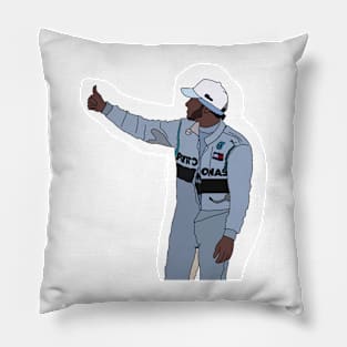 Lewis Hamilton thumbs up Pillow