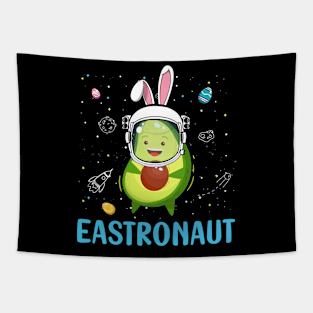 Eastronaut Avocado Astronaut Easter Day Tapestry