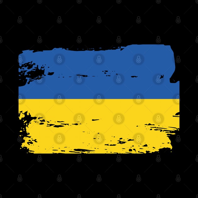 Official Ukraine Flag Ukrainian Country Pride Vintage by HeroGifts