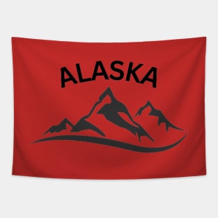 Alaska mountains Tapestry