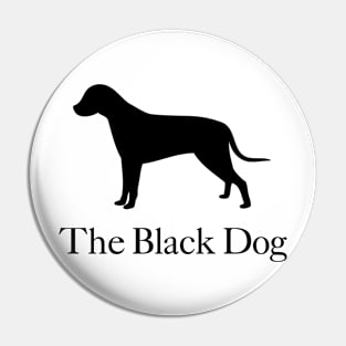 The Black Dog - Taylor Swift Tortured Poets Department TTPD Pin