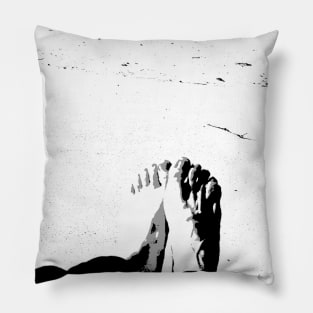 Feet on the Sand! Pillow