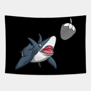 strawberry shark Tapestry