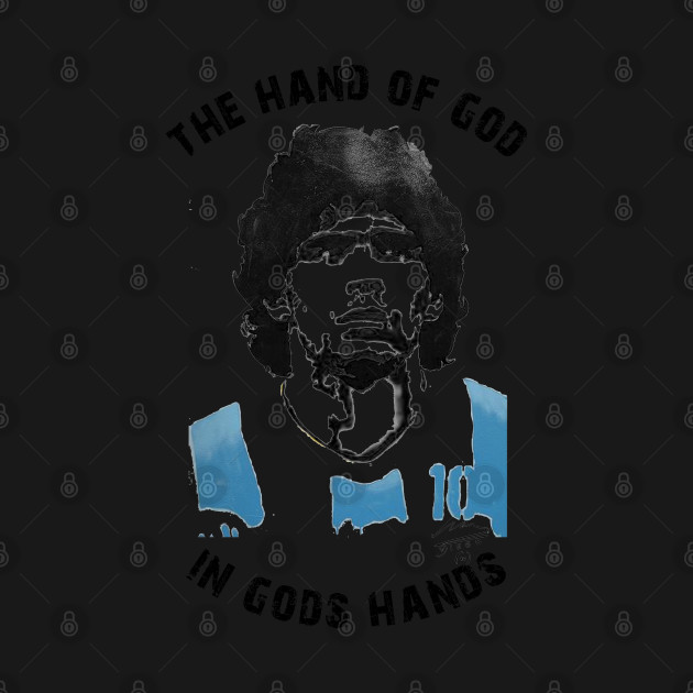 Disover The Hand of God - In Gods Hands Diego Maradona - Argentina Soccer - T-Shirt