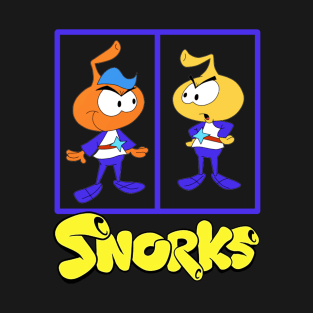 Snorkland Wonders Relive the Colorful World and Memorable Interactions of the Snorks Film on a Tee T-Shirt